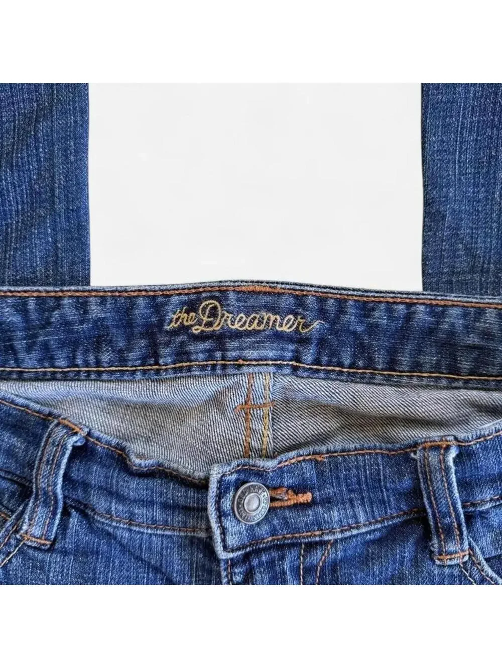 Y2K Old Navy Flare Jeans Size 2P Petite Medium Wash Low Rise Indie Boho Festival
